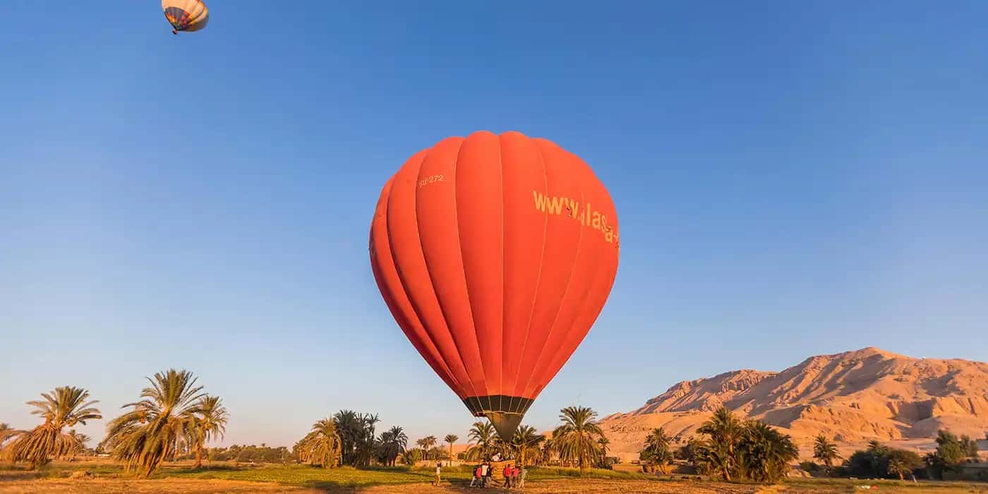 Hot Air Balloon Trip in Luxor