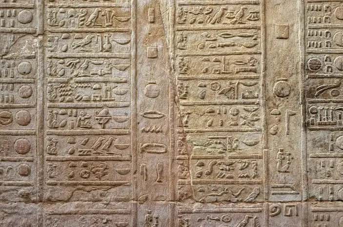 Hieroglyphs | Egyptian Hieroglyphs | Hieroglyphics alphabet